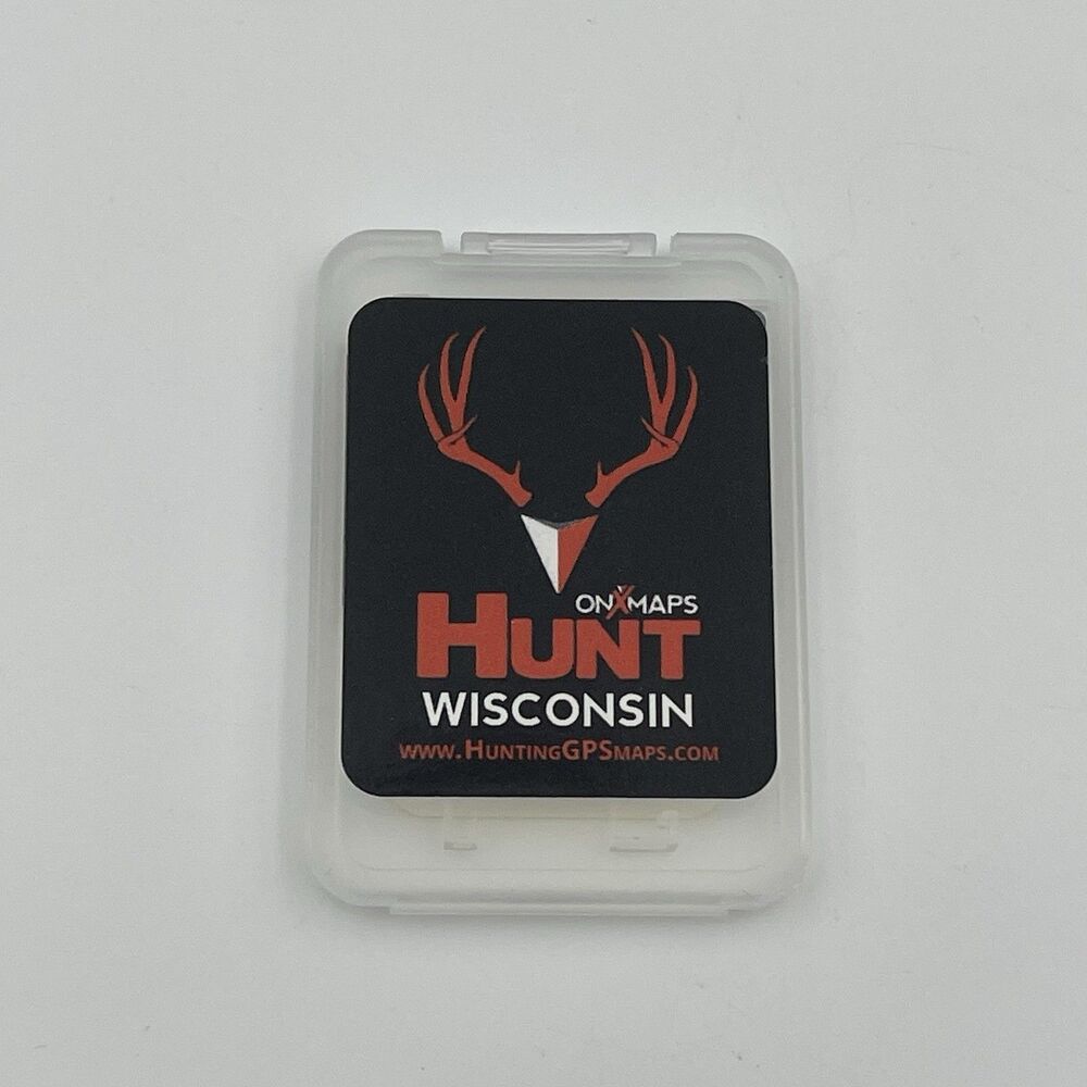 Garmin onX Maps Hunt Premium GPS Chip Map For Wisconsin
